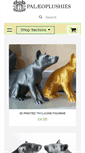 Mobile Screenshot of palaeoplushies.com